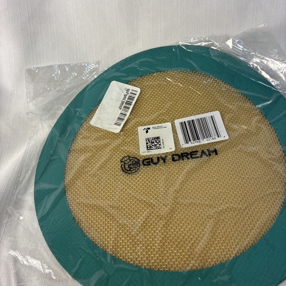GUYDREMAT 9-Inch Silicone Baking Mats Set of 2 - Non-Adhesive, Heat Resistant...
